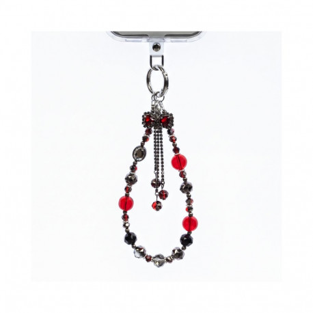 Crong Phone Charm - Smycz zawieszka do telefonu (Red Bow)