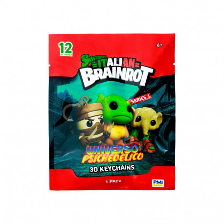 Brainrot Blind foilbag keychain figure
