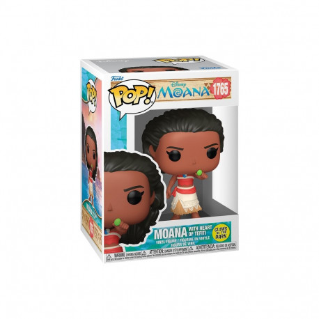 FUNKO POP! Vinyl figuur: Disney: Moana 3 - Moana w/Heart of Te Fiti