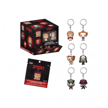 FUNKO POP! Müsteerium võtmehoidja: Horror - 12pc PDQ