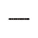Patch panel 48 ports 1U 19 inches cat.6 ftp shielded black