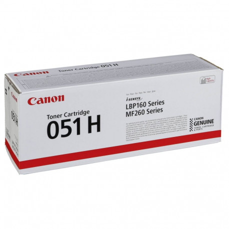 Canon 051H High Yield Toner Cartridge, Black