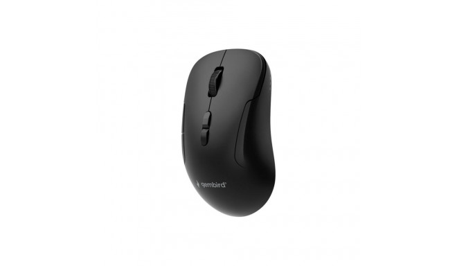 Gembird MUSW2-7B-01 Dual-mode 7-button wireless mouse, black |