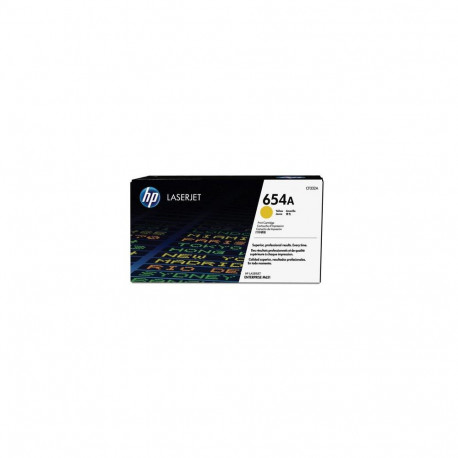 HP 654A Yellow Original LaserJet Toner Cartridge
