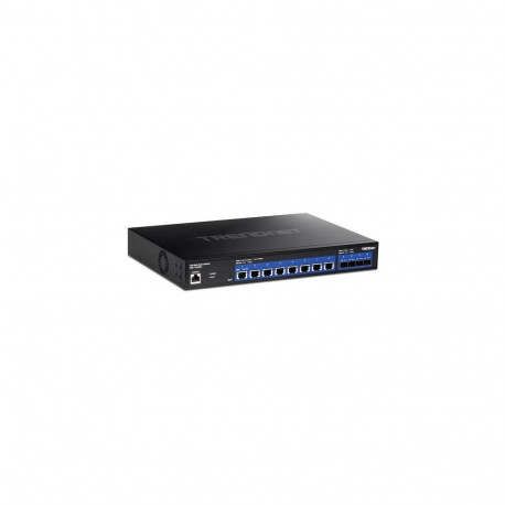 Trendnet TEG-7124WS network switch Managed L2/L3/L4 10G Ethernet (100/1000/10000) 1U Black