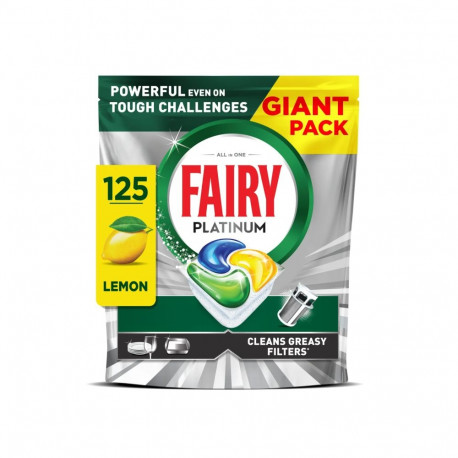 Dishwasher capsules FAIRY Platinum Lemon 125pcs
