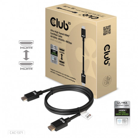 "Club3D HDMI-Kabel A -> A 2.1 Ultra High Speed 10K HDR 1m retail"
