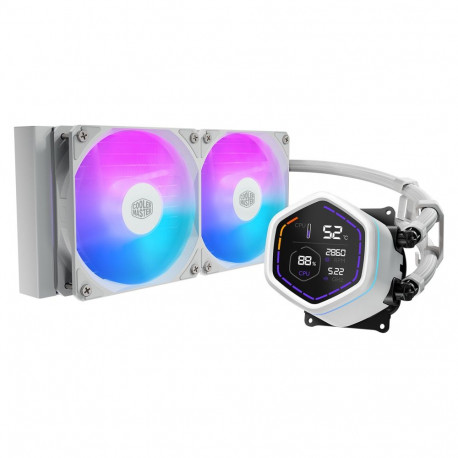 "K Cooler Master Kit Watercooling AIO MasterLiquid Core Nex Digital RGB - 240mm"