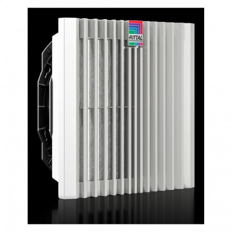 "Rittal Blue e+ Filterlüfter 272/280 m³/h, 230 V, RAL 7035"