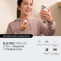 DJI Mic Mini 2S (1TX + 1MRX + laadimiskarp)
