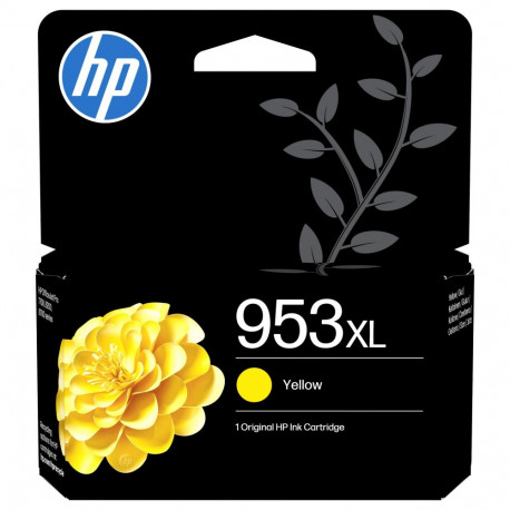 HP tindikassett 953XL originaalne suurmahtne 18ml 1450 lehekülge, kollane