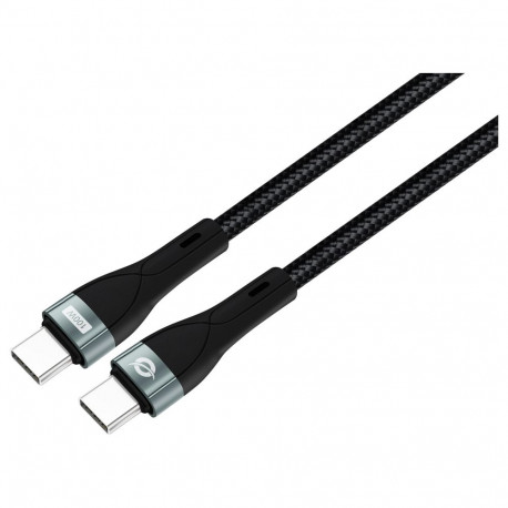 Conceptronic USB-C–USB-C kaabel ETTA01B12 PD 3.0 100W 1.2M