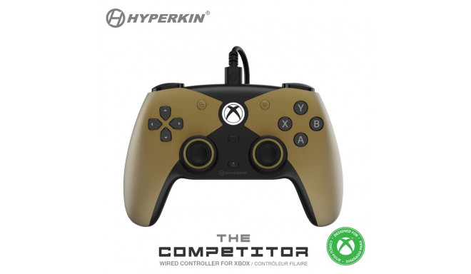 Hyperkin kontroller Competitor, kuldne