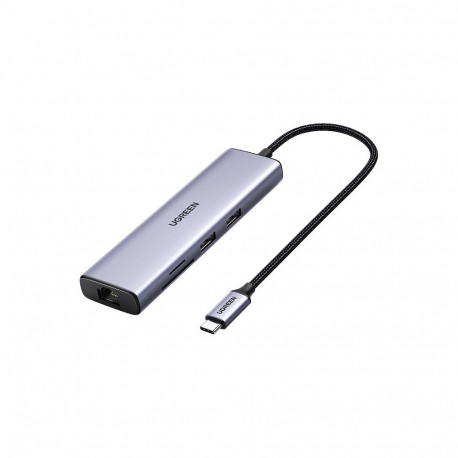 "UGREEN Adaptateur Multiport 7-en-1 4K HDMI vers USB C *60515"