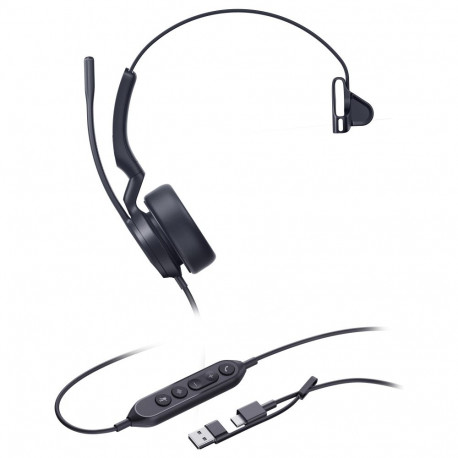 "Yealink Headset UH44 Mono USB-C/A"