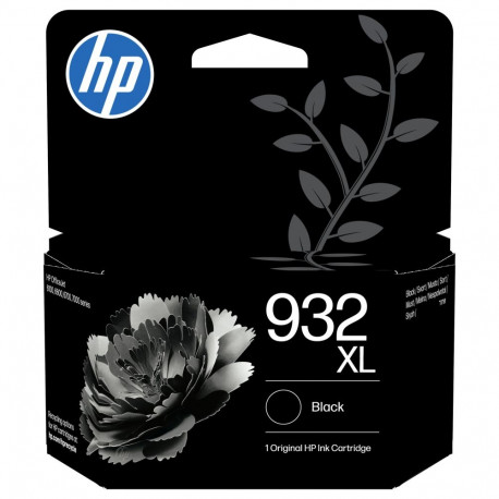 "HP 932XL High Yield Black Original Ink Cartridge Schwarz 22,5ml 1000Seiten"