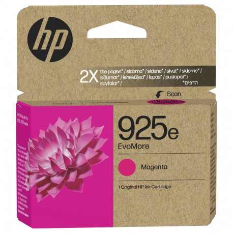"HP 925e EvoMore Magenta Original Ink Cartridge Magenta 800Seiten"