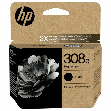 "HP 308e EvoMore Black Original Ink Cartridge Schwarz 320Seiten"