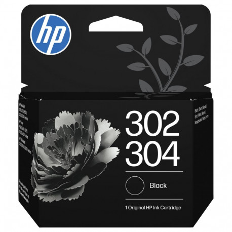 "HP 302/304 Tri-color/Black Ink Crtg 2-Pk Schwarz, Cyan, Magenta, Gelb 120Seiten 150Seiten"