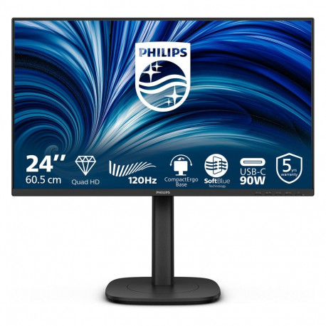 Philips monitor 24B2U3601 60,5cm (23,8") 16:09 HDMI+DP+USB-C, must