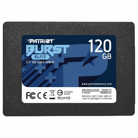 Patriot ssd Burst Elite PE000775 2,5" 120GB SATA3 450/350