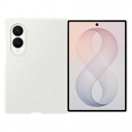 Samsung ümbris Galaxy Fold8 silikoonist magnetiga, valge