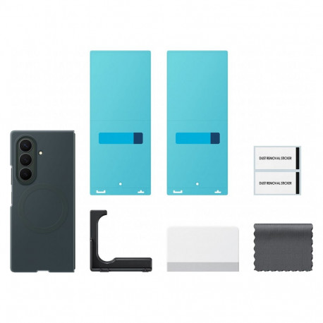 "Samsung Silicone Magnet Case fr Galaxy Fold8 Ultra green"