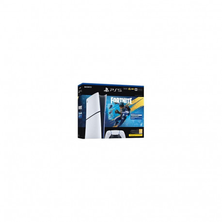 "Sony PlayStation 5 Slim Digital Edition 825GB + Fortnite: Flowering Chaos - White"