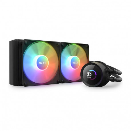 "K NZXT Kraken 240 RGB - Prozessor-Flüssigkeitskühlsystem - (für: LGA115x Socket, LGA1200, LGA1700, 