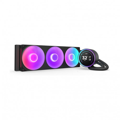 "K NZXT KRAKEN Elite V2 420 RGB WaKü Black RL-KR42E-B2"