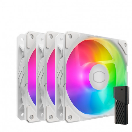 Cooler Master jahutusventilaator SickleFlow Edge 120 120mm, valge