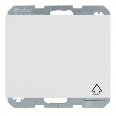 Berker schuko pistikupesa 4751 71 09 K.1 16A luugiga, polaarvalge