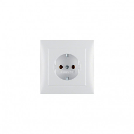 Berker seinasisene pistikupesa 4742 99 09 PWS plaadiga S.1