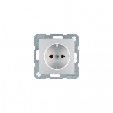 "Berker 4743 14 04 UP-Steckdose ALU B.1"
