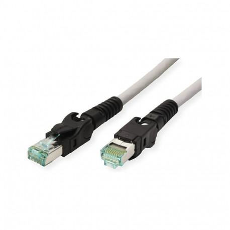 "EASYLAN VarioBoot Patchkabel Kat.6A S/FTP grau 3m"