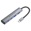 CONCEPTRONIC dokijaam 4-1 USB-C->2xUSB-C/2xUSB-A/100WPD, hall
