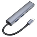 "CONCEPTRONIC 4-1 Dock USB-C->2xUSB-C/2xUSB-A/100WPD gr"
