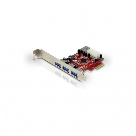 "CONCEPTRONIC PCIe1x Card 3xUSB-A Ext./1xUSB-A Int. 5Gbps"