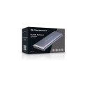 "CONCEPTRONIC SSD Gehäuse B-Key M.2->B/B+M-Key/USB-C/A gr"