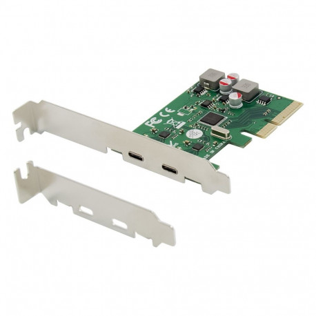 "CONCEPTRONIC 4xPCIe3.0 Card 2xUSB-C3.2 Gen2/selfpower 10Gbps"