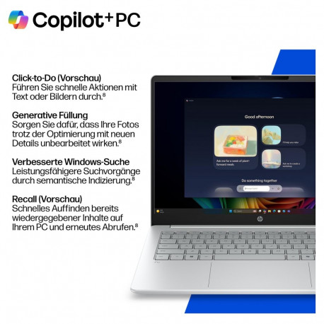 HP sülearvuti OmniBook 3 14-hz0351ngx Snapdragon X X1-26-100/16GB/512SSD/W11 Home