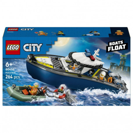 "60456 City Verfolgungsjagd im Polizeiboot"