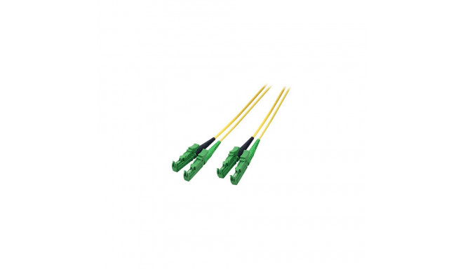 EFB R&M duplex patchkaabel E2000/APC-E2000/APC OS2 3m LSZH 3mm G657A1 Grade C, kollane
