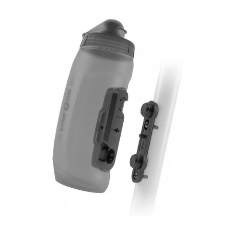"Fidlock Twist Bottle 590 + Bike Base clear black"