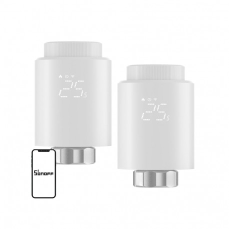 Smart Thermostatic Radiator Valve - Sonoff TRVZB Zigbee 2-Pack