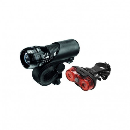 Bicycle Light Set - Falcon Eye Joyride FBS0011, Black