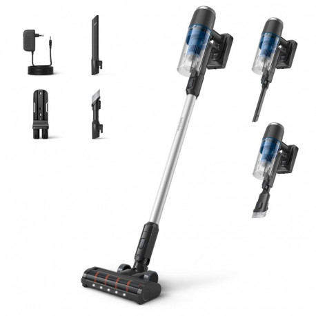 Vacuum Cleaner - Philips 3000 Series Cordless Stick XC3032/01, 60 Min Runtime, 80 dB
