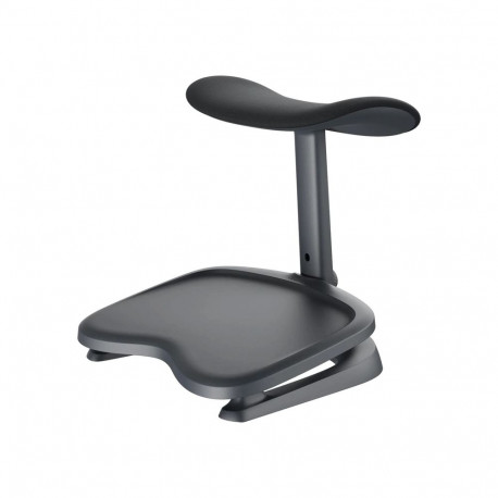 Office Chair Footrest - LiberNovo StepSync Footrest OC1-PRO, 10° Incline, 2 Height Settings, Black