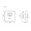 Maclean motion and sound sensor MCE18