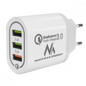 Maclean laadija 3xUSB MCE479W